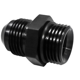6AN Male Flare to 6AN Male Fuel Pump Rail Fitting Aluminum Hose Adapter with AN6 O-ring Boss ORB