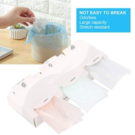 180pcs mini bolsas de basura gruesas para basura de escritorio bote de basura del coche bolsas de basura