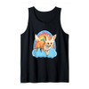 Unicorn Fennec Fox, Funny Fennec Fox Tank Top