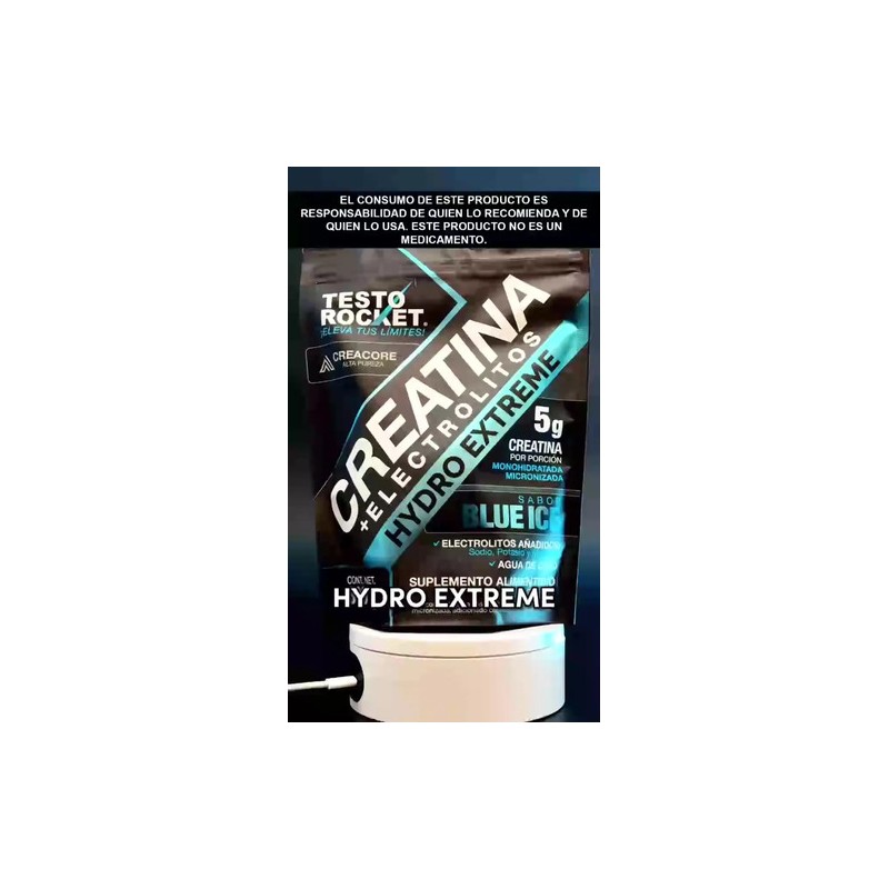 Creatina Monohidratada Electrolitos 100 Alta Pureza Micronizada Hidratacion Rendimiento Muscular