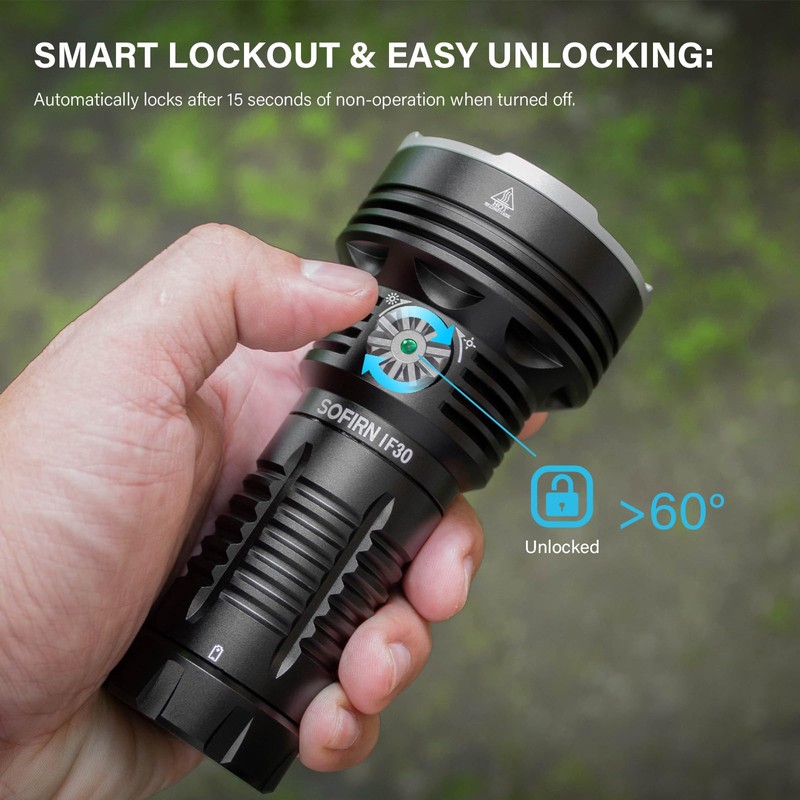 sofirn IF30 Flashlight High Lumens, 12000 Lumens Ultra Bright Flashlight