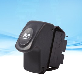 Window Regulator, Fydun Electric Power Window Switch, 6 Pins, Waterproof, Car Electric Push Button Switch, Replacement for Clio II 2 7700838101