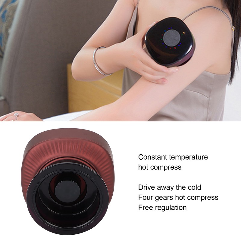 Electric Scraping Massager 4 Gears Adjustable Negative Pressure Scraping Cupping