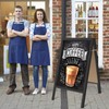 TEAKMAMA A Frame Chalkboard Sign, 40"x20" Extra Large Chalk Board