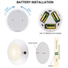 HONWELL Battery Powered Ceiling Light with Remote, Indoor LED Ceiling