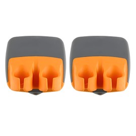 EZONEDEAL Fruit Peeler Ultra Sharp Double Finger Peeler Cutter Fruit and Vegetable Peeler Slicer Cucumber Potato Peeler Tomato Kitchen Tools Creative Gadgets - Palm Peeler (Orange (2PCS))