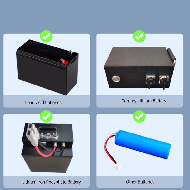 Battery Monitor Meter High Accuracy Voltmeter Ammeter Universal Battery Capacity