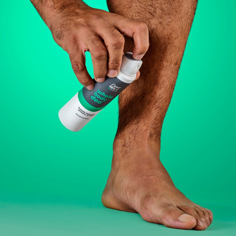 Dove Men+Care Whole Body Deo Aluminum-Free Deodorant Spray Aloe +