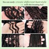 Eerya Long Curly Braiding Hair 18 Inch 2 Packs Deep