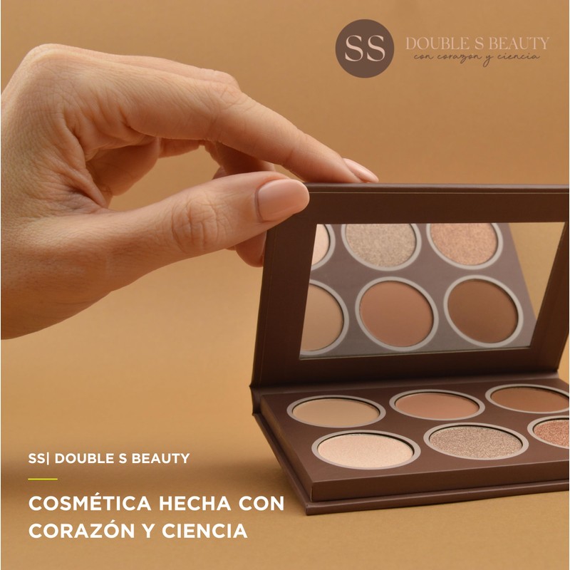 SS| Double S Beauty - The Must Have Eyeshadow-Palette, Damen-Make-up,