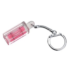 Ebisu Keychain Level ED-KEYR Bubble Tube Color: Red