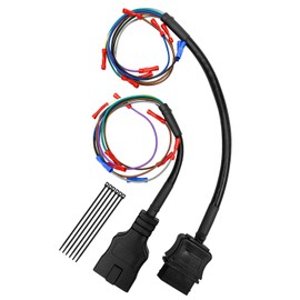 9 Pin Truck and Plow Side Repair Harness Cover Fit for Western Fisher Snow Plow Truck Side 49308 & Plow Side 49317 (No Dust Cover)