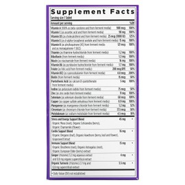 Every Men&#39;s One Daily Whole Food Multivitamin Veggie 96 Tablets / 에브리 맨스 원 데일리 홀푸드 멀티비타민 베지 96정