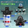 2088-403-144/2088-554-144 Diaphragm Pump,12 V 45 PSI RV Water Pump,3.5 Gallons
