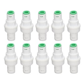 10Pcs Water Pressure Regulator Good Sealing Explosion Proof Water Pressure Relief Regulator Reducing Valve G3/8
