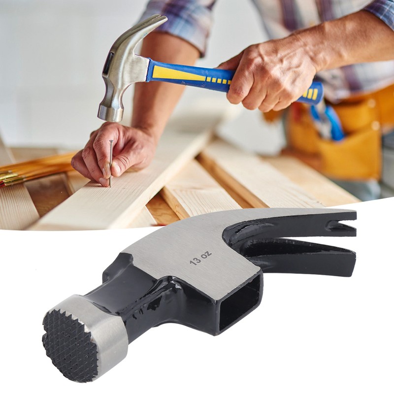 13oz Round Head Bend Angle Double Fork Carpenter Claw Hammer