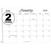 Guajolote Prints 2026-2027 Magnetic Calendar for Refrigerator – 2-Year Monthly