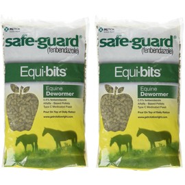 Intervet Safeguard Dewormer Pellets for Horses, 1.25-Pound (Pack of 2)
