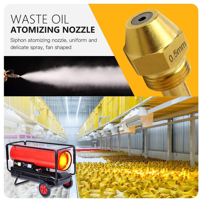 Gxcdizx 0.5 mm Oil Burner Nozzle 30609-5 for Reznor, for