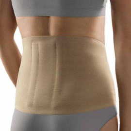 Bort ActiveColor Back Brace Neck Wrap Back Support Active Bandage, Skin-Coloured, L