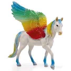 CRAZE Cavally Fantasy Pegasus Jasper, Horse Toy Girls and Boys, Rainbow Pony with Glitter Wings 43677