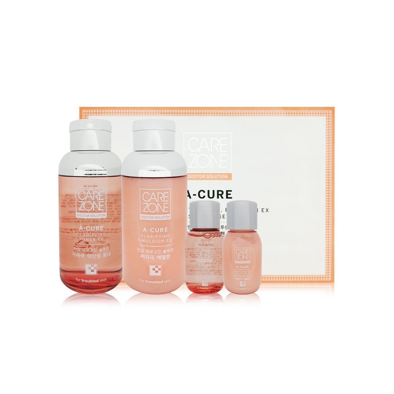 Carezone Doctor Solution Acure 2-piece set/skin lotion gift set /