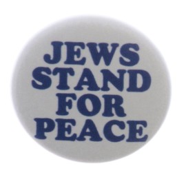A&T Designs Jews Stand for Peace 1.25" Pinback Button Pin Support Israel Jewish