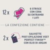 Veet Expert Strisce Viso Pelli Normali, 12 strisce