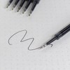 Idcrea 0.5mm Black Gel Pen Refills Fine Tip - Japanese