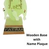 Needzo Our Lady of Fatima Luminous Figurine, Christian Home Decor,