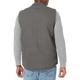 Legendary Whitetails Men's Standard Canvas Cross Trail Vest, Charcoal, X-Large