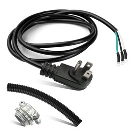 W11365014 Dishwasher Power Cord Replacement 8.2 Ft – Compatible with Whirlpool, Maytag & Most Dishwashers – Universal 3-Prong Power Cable 3x14AWG 15 Amps