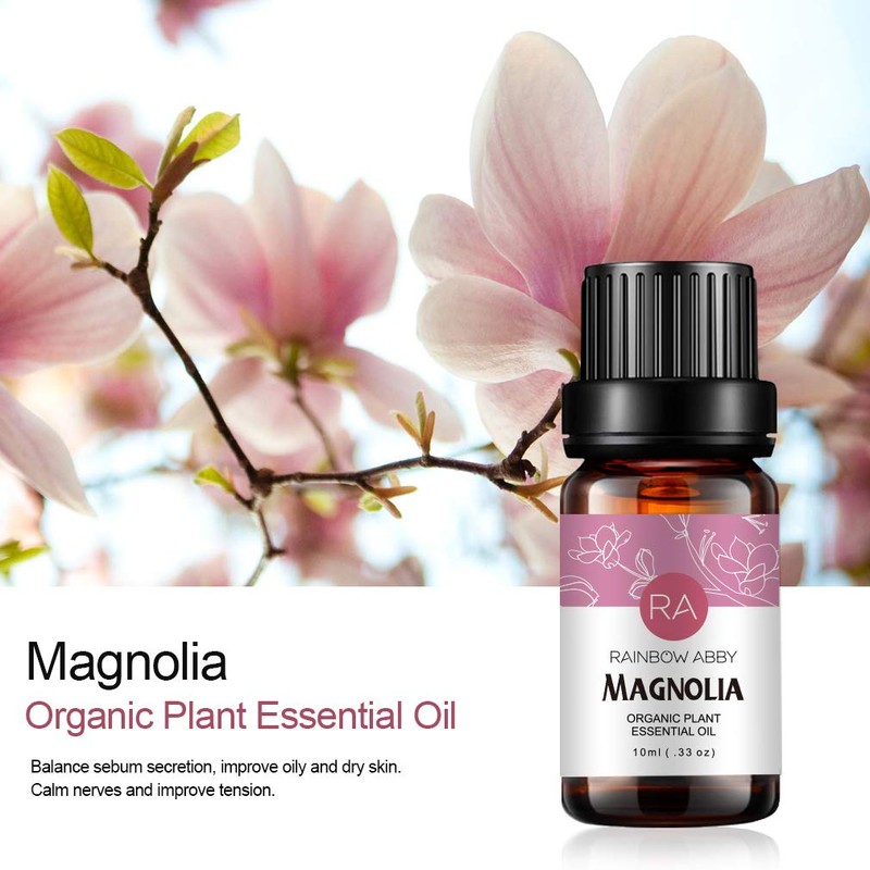 2-Pack Magnolia Essential Oil 100% Pure Oganic Plant Natrual Flower