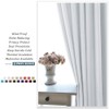 PONY DANCE White Blackout Curtains for Bedroom Curtains Pencil Pleat