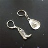 Cowboy Earrings, Western Jewelry, Cowboy, Cool Jewelry, Boot Earrings Lever
