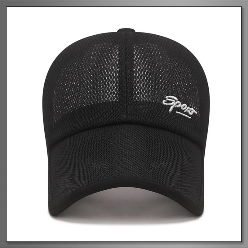 [バズ セレクション] キャップ 帽子 メッシュ UVカット 通気性 折りたたみ 日除け スポーツ