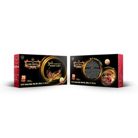 King Coffee 3in1 instant coffee Non-dairy creamer Sugar Coffee- 20 sachets per box | Vietnamese Coffee | Long-lasting Aroma & Balance Taste | Perfect for Powerful day