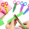 Children's Scissors, Set of 6, Mountain Shape, Wave Shape, Lace