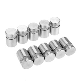 Hicello 10pcs 16x20mm Stainless Stand Off Bolts Mount Standoffs Advertisement Nails