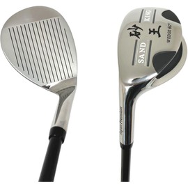 ATLAS Original Left Sand King SAND King Wedge ~1 & Bunker Escape ~ (60°, 35", Silver, Lefty, Uniflex)
