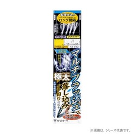 Gamakatsu 42-932 Multi-Flash Extra Thick Drop Sabiki Fiber 4 Pieces