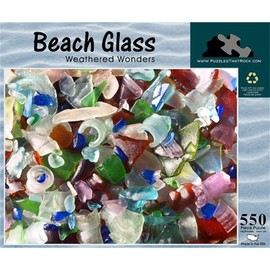 Beach Glass, Weathered Wonders 550 Piece Adult Puzzle