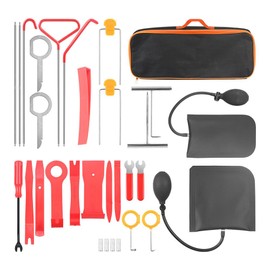 YeulionCraft New 31 Pcs Car Repair Tool Kit,Emergency Tool with Carrying Bag