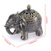 SUMNACON Zinc Alloy Incense Burner with Lid Incense Holder Incense