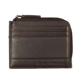 TOM TAILOR Bela Men's Credit Card Holder RFID Leather Small, brown