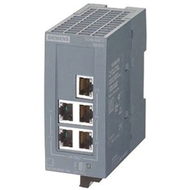 Siemens 6GK50050BA001AB2 SCALANCE X005 Industrial Ethernet Switch 24 Volt DC 0.07 Amp 10/100 Mbps