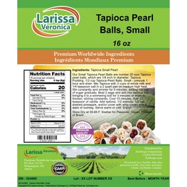 Tapioca Pearl Balls, Small (16 oz, ZIN: 524965) - 2 Pack