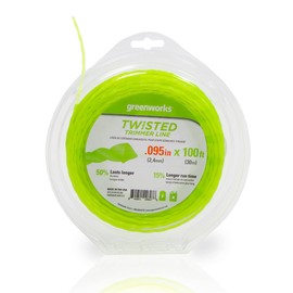Greenworks 0.095" 100-Foot Twisted String Trimmer Line