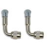 TireMinder 90 Degree Angled Valve Extender, 2 Pack
