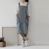 Very Belly Apron, Just Put On, Denim Apron, Canvas Fabric,